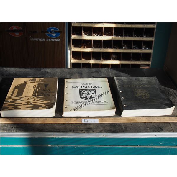 3X THE MONEY - 1985/86 Pontiac Fiera Service Manuals