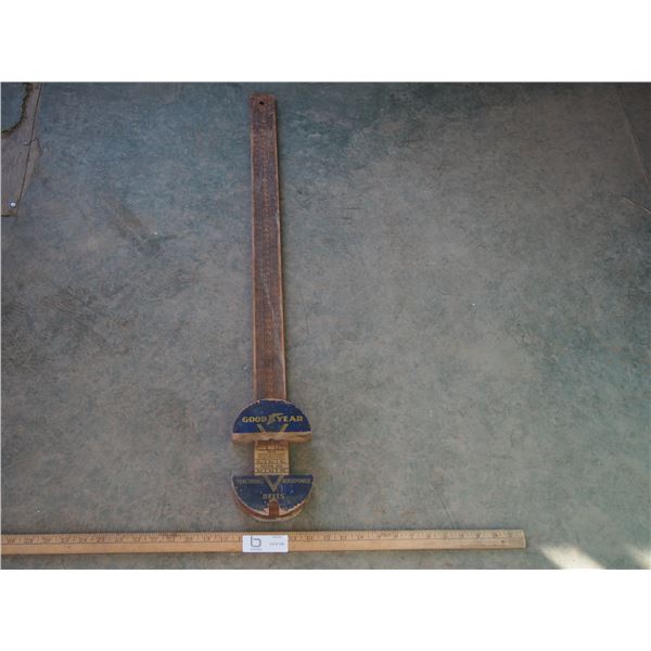 GoodYear Gauge for Measuring V Bolts