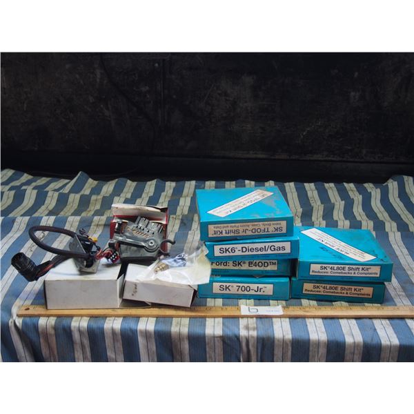 Shift Kits, Stoplight Switch, Plus Misc Parts NOS