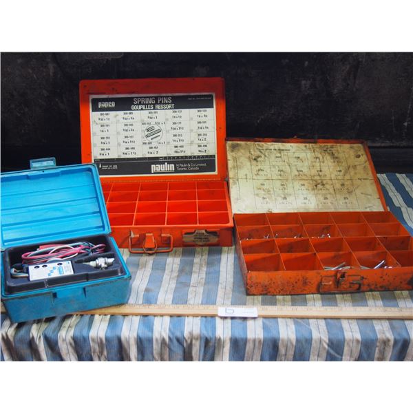 Electronic Ignition Analyzer, Plus Steel Cotter Pins and Spring Pins