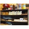 Image 3 : (2) Wooden shelf with contents auto parts and misc