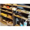 Image 4 : (2) Wooden shelf with contents auto parts and misc