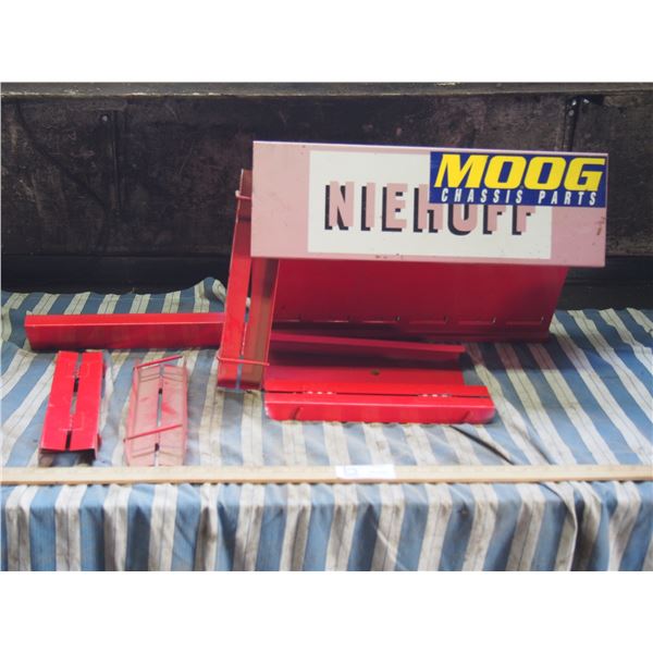 Niehuff Chassis Parts Metal Display Rack