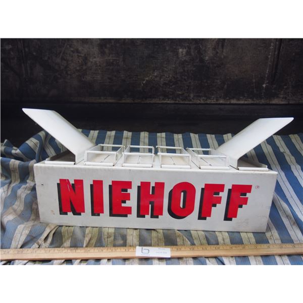 Niehoff Metal Display Rack