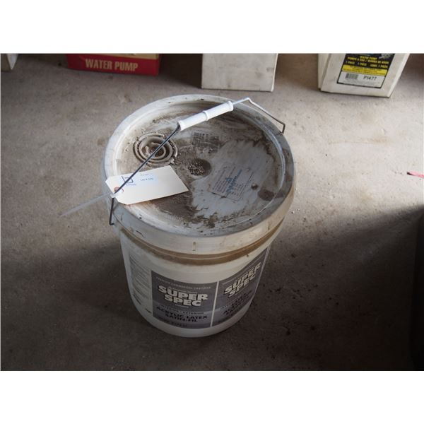 Benjamin Moore Super Spec Masonry Acrylic Latex Interior and Exterior White FULL Pail