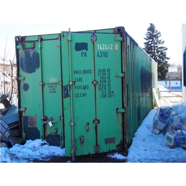 C-Can Storage Unit About 40ft Long (No Contents)