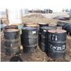 Image 1 : Lot of Metal Oil Barrels