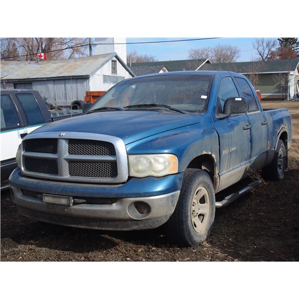 Dodge Ram 1500 4x4 Ext Cab Pickup for Parts (could not see serial #)