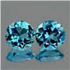 Image 1 : Natural Sky Blue Topaz Pair 8.00 MM[Flawless-VVS]