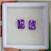 Image 1 : Natural Purple Amethyst Pair{Flawless-VVS1}