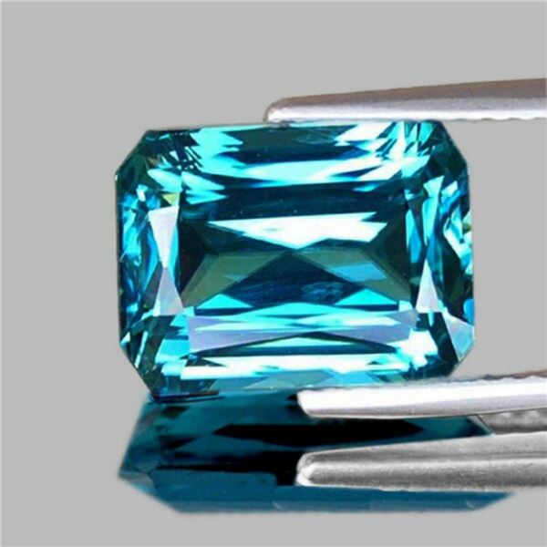 NATURAL ELECTRIC BLUE ZIRCON [FLAWLESS-VVS]