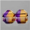 Image 2 : NATURAL TOP ANAHI AMETRINE Pair 14x12 Mm - FL
