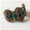 Image 1 : Tibet Hand Made Multi Stone Bracelet