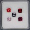 Image 1 : Natural Burma Spinel 5 Pcs - Untreated
