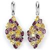 Image 1 : Natural Multi Gemstone EarRing