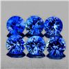 Image 1 : Natural AAA Ceylon Blue Sapphire 7 Pcs[Flawless-VVS]