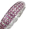 Image 2 : Natural  Rhodolite Garnet Bangle