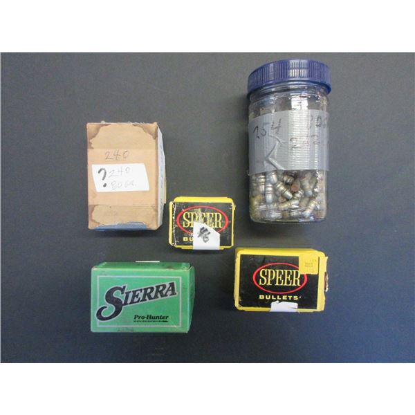 Approximately 640 .222 Bullets - 18 .264 Bullets