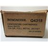 Image 2 : 10 Unopened Boxes 500 Rounds of 9MM Ammo - 124 GR