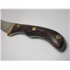 Image 2 : Unmarked Handmade Jim Webb Knife - 4" Blade-  5.25" Wooden Handle