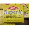 Image 2 : 9 Bricks Of New Super X .22 LR Ammo - 3,600 Rounds - 40 GR Copperplated Bullet