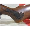 Image 3 : Marlin Model 783 Bolt Action Rifle - .22 Mag -.22" Barrel - Simmons 3 x 9 Scope - Carved Wood Sling
