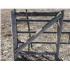 Image 2 : 12' x 5.5' Heavy Duty Prefert Panel - 54" x 27" Man Gate - 43" x 43" Wooden Gate