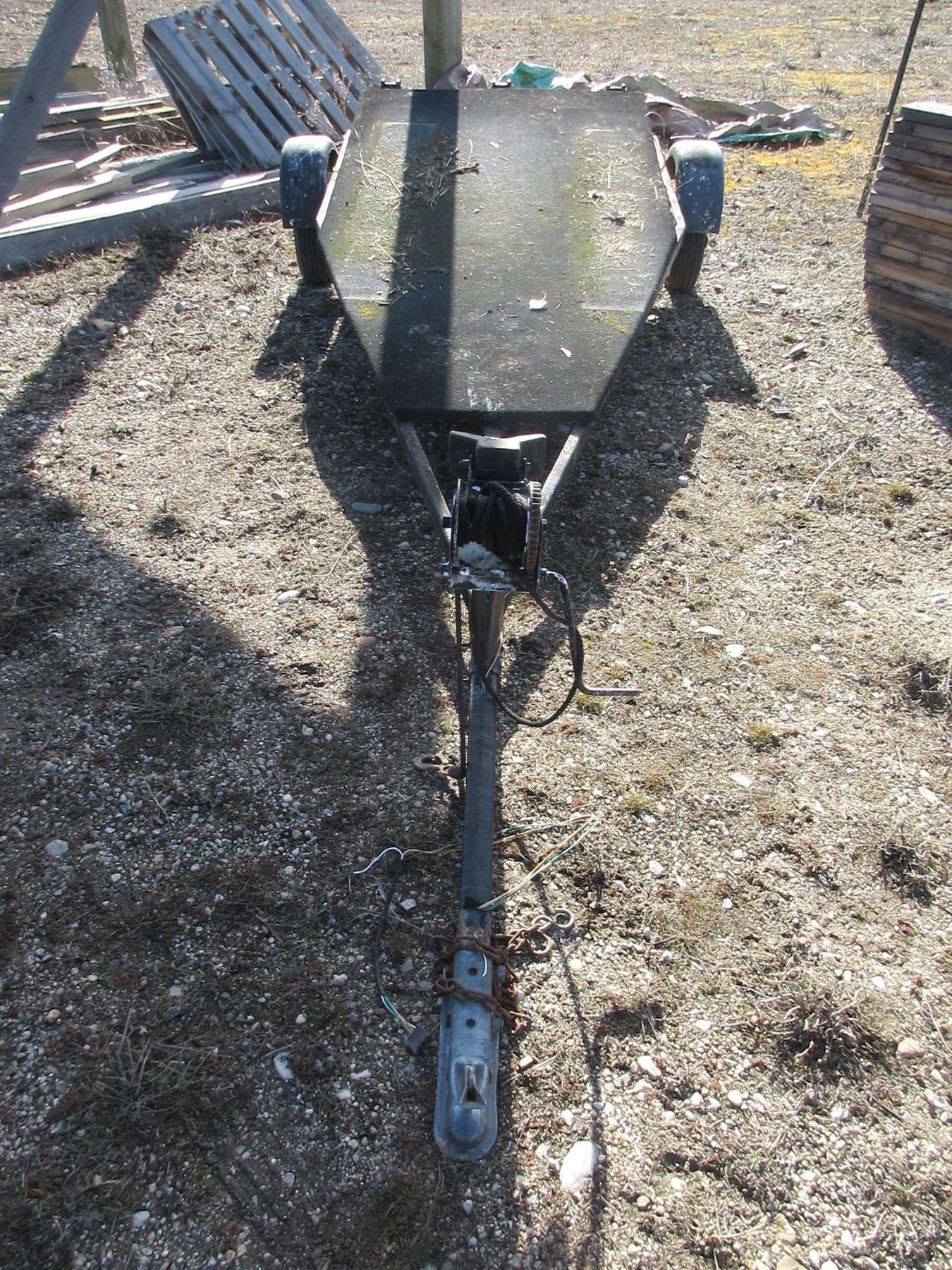 Boat Trailer No Title