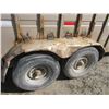Image 2 : 1999 Titan Gooseneck Stock Trailer- 20' X 7'- 7.5' Nose- Spare- Mats- Escape Door
