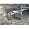 Image 2 : Double Snowmobile Trailer- Tilt Bed- 10'4"L X 8'6"W- No Title- Pulls Good