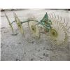 Image 1 : John Deere 3 Point Hay Rake- 4 Wheels- Good Condition