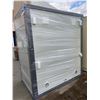 Image 2 : NEW BASTON 91"H X 81"W X 51"D DUAL PORTABLE TOILET WITH SINKS, TOILETS, LIGHTS & BATHROOM AMENITIES