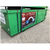 Image 2 : GOLDEN MOUNT CONTAINER MOUNTED PE FABRIC BUILDING H6.5' X L40' X W20' UV PROTECTION, LEAK RESISTANT