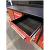 Image 2 : 7' STEELMAN 10 DRAWER 2 DOOR WORK BENCH H67" X W87" X D23" WITH ANTI-SLIP LINING LOCKING DRAWERS