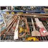 Image 2 : ELECTRIC SANDER, PIPE WRENCH, LEVEL, HAMMERS, WIRE CUTTERS, PULL BARS, SPRAYER, ETC
