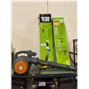 Image 1 : LAWNMASTER LEAF BLOWER, GREENWORKS 13-INCH STRING TRIMMER, GREENWORKS CORDLESS POLESAW