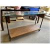 Image 2 : GLASS TOP HALL TABLE