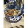 Image 1 : BUCKET OF PENNIES & ASSORTED COIN CURRENCIES