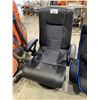 Image 1 : BLACK GAMING CHAIR /W BUILT IN SPEAKERS (MISSING POWER CORD)