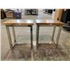 Image 2 : 2 SMALL SIDE TABLES