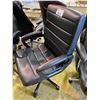 Image 2 : BLACK LEATHER OFFICE CHAIR