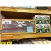 Image 1 : 30" TWISTER CEILING FAN & 4 BOXES OF RUST-OLEUM SPECIALTY CHALKBOARD PAINT
