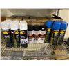 Image 1 : RUST-OLEUM SAFETY BLUE PAINT, RUST-OLEUM MULTI PURPOSE BLACK SPRAY PAINT, RUST-OLEUM WHITE SPRAY