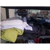 Image 2 : 2 SHELFS OF HATS, SHOES, BED SHEET SET & CLOTHING