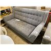 Image 1 : CHARCOAL FABRIC 3 SEATER SOFA