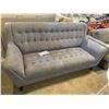 Image 2 : CHARCOAL FABRIC 3 SEATER SOFA