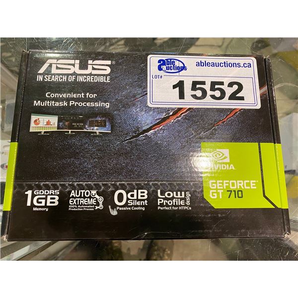 ASUS NVIDIA GEFORCE GT 710 1GB MEMORY GRAPHIC CARD