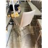Image 2 : 26.5" TALL LINEA TAUPE LEATHER CHAIR