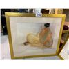 Image 2 : 2 GOLD FRAMED ART PIECES