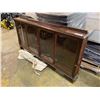 Image 2 : CHINE CABINET DISPLAY UNIT WITH GLASS SHELVES